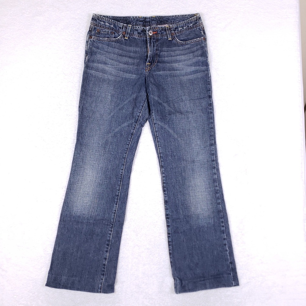Lucky Brand Elle Jean Bootcut Medium Wash Denim Made in USA Size 8/29
